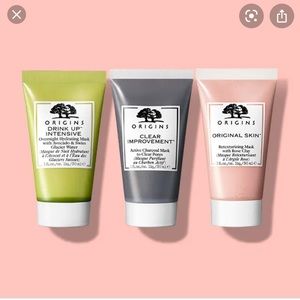 Origins 3 pack Face Mask 2.5 OZ!